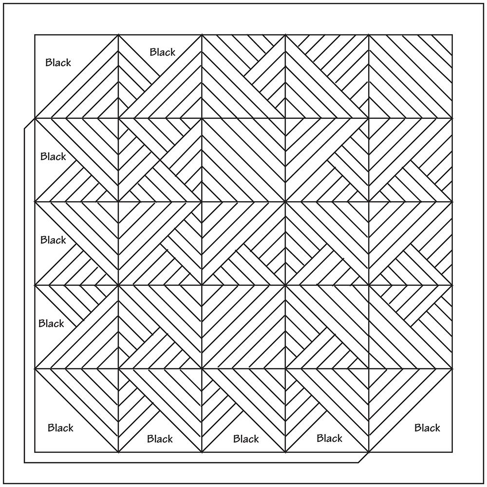 KALEIDOSCOPIC XLIII: Square Dance 